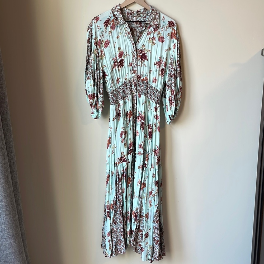 Free people prairie floral maxi dress